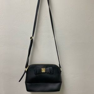 Jessica Simpson Black Bow Crossbody Purse